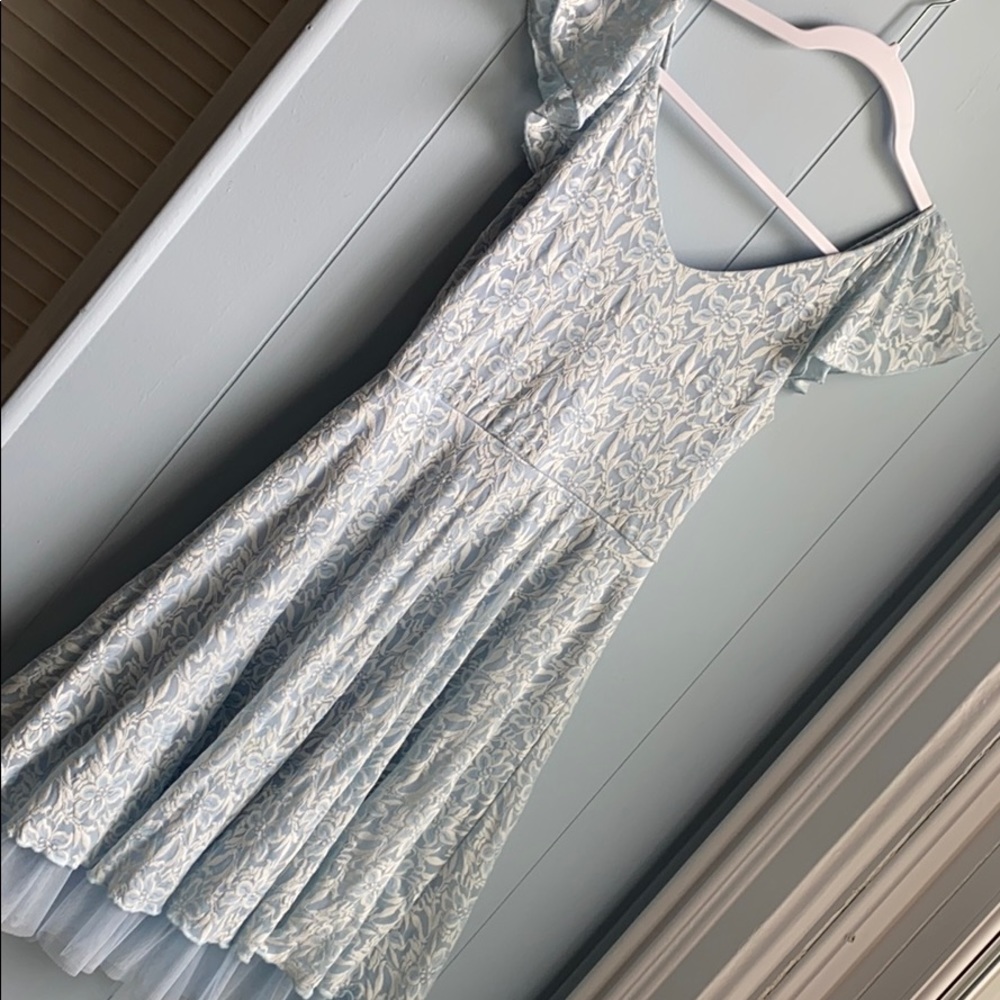 Light blue Disney Cinderella lace and tulle dress